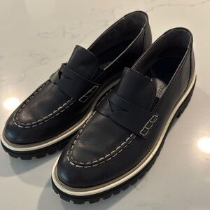 Paul Green Black Loafers